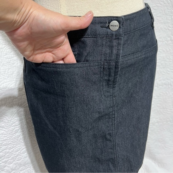 MEXX Womens Dark Blue Denim Skirt, Size 8 - Picture 5 of 10